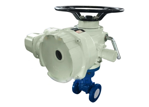 氟塑料/鑄鋼/不銹鋼襯氟法蘭電動隔膜閥G/EG941/945-10/16/150F46/C/P/R